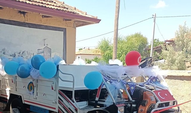 Böyle düğün konvoyu görülmedi