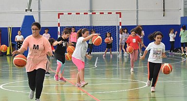 Bozüyük'te basketbol kursuna yoğun ilgi