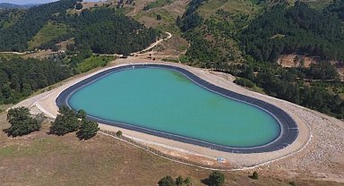 Bursa kırsalında toprak suyla buluşuyor, verim artıyor