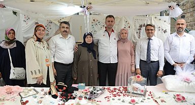 Bursa'da YIL-MEK'in el emekleri görücüye çıktı