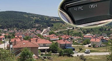 Bursa'nın dağ ilçelerinde sıcaklıklar rekor seviyeye çıktı