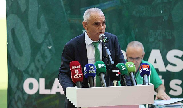 Bursaspor'un yeni başkanı Recep Günay oldu