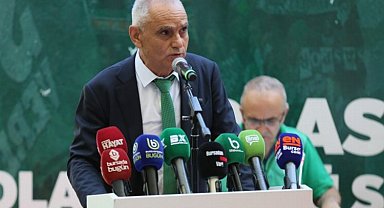Bursaspor'un 31. başkanı Recep Günay oldu