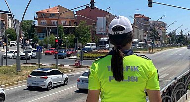 D-300 Karayolu'nda dron destekli trafik denetimi gerçekleşti