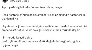 Destici'den Milli Eğitim Bakanı Yusuf Tekin'e destek