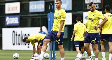Edin Dzeko ilk idmanına çıktı
