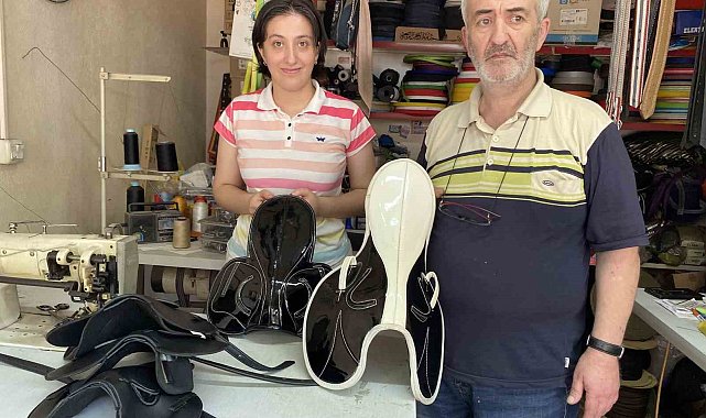 El emeği eyerleriyle dünyaya açıldı