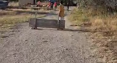 Elazığ'da çocuklar survivor heyecanını kurdukları parkurda yaşıyor