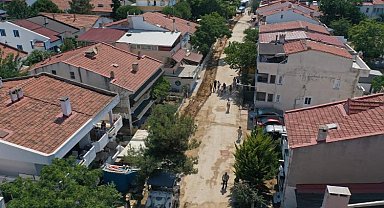 Erikli'de yol yapım çalışmaları başladı