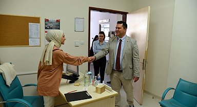 Eskişehir İl Sağlık Müdürü Prof. Dr. Uğur Bilge, Sivrihisar İlçe Devlet Hastanesini ziyaret etti