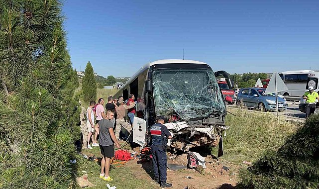 Eskişehir'deki otobüs kazasında yaralı sayısı 41'e yükseldi