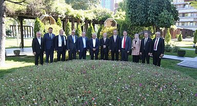 Filistin Büyükelçisi'nden Memduh Büyükkılıç'a ziyaret