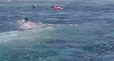 Fırat nehrinde boğulma tehlikesi geçiren genç son anda kurtarıldı