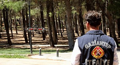 Gaziantep ormanlar için 7/24 nöbette