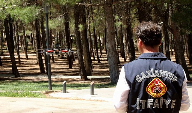 Gaziantep ormanlar için 7/24 nöbette