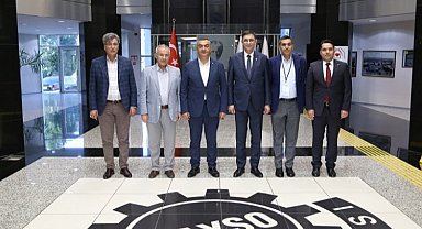 Gaziantepli iş insanlarından KAYSO'ya ziyaret