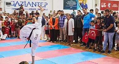 Gaziantep'te yaz spor okullarına yoğun ilgi