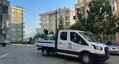 Gebze'de ilaçlama çalışmaları sürüyor