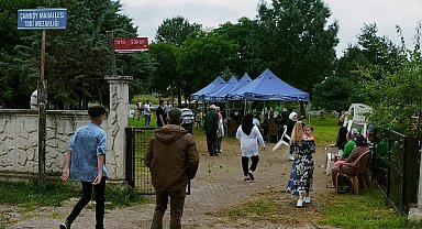 Geleneği bu bayramda sürdürdüler