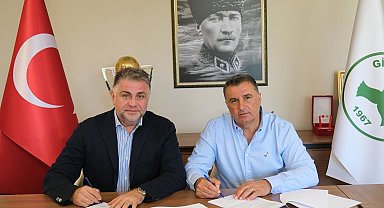 Giresunspor, Mustafa Kaplan ile resmi sözleşme imzaladı