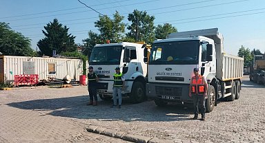 Gölcük'ten Bartın'a destek