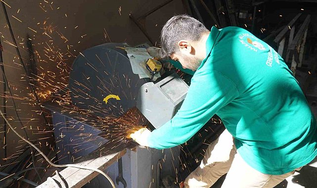 Haliliye Belediyesinde üretim devam ediyor