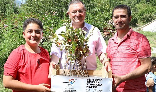 Hatay'da 'çiftçiye destek toprağa nefes'e devam