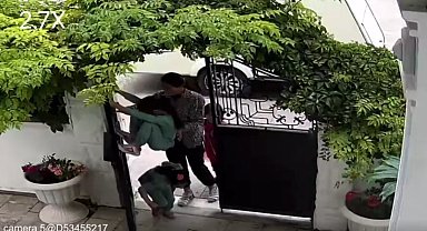 Hırsızlık şüphelisi kadının 'pes' dedirten rahatlığı!