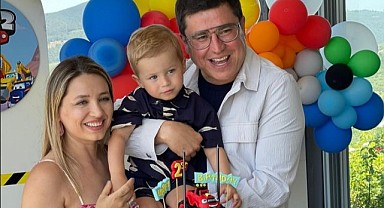 İbrahim Büyükak oğlunun doğum gününü Bursa'da kutladı