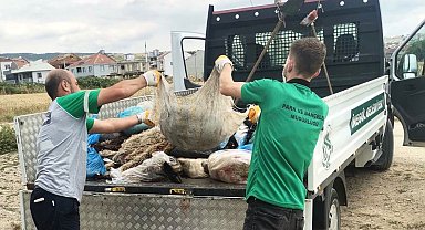İnegöl Belediyesi 300 ton kurban atığı topladı