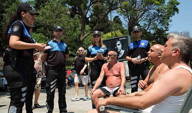 İstanbul'da polisler vatandaşları boğulma olaylarına karşı uyardı