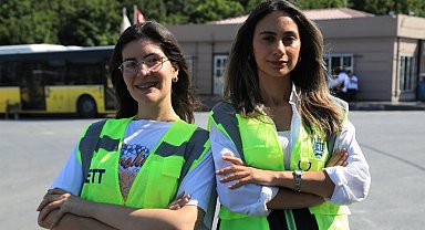 İstanbul'un ilk kadın 'denetim amirleri' görevde