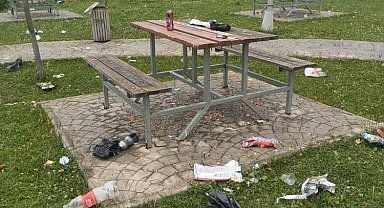 İzmit'ten çevreyi kirletenlere tepki gösterdi