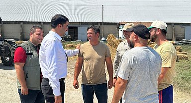 Kaymakam Sevgili'den TMO'ya inceleme