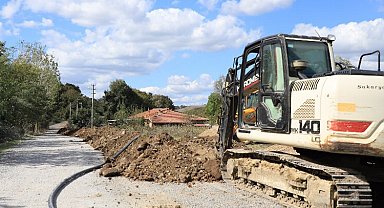 Kaynarca Uzunalan'a Sakarya Büyükşehir'den yeni su hattı
