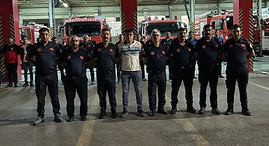 Kayseri itfaiyesinden Antalya yangınına destek