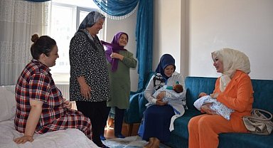 Kayseri Kocasinan Belediyesi yeni annelere konuk oluyor
