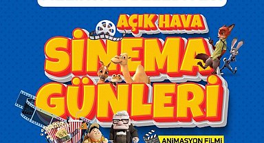 Kayseri Melikgazi'de açık hava sinema günleri başlıyor