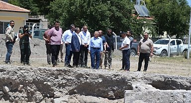 Kayseri Örenşehir'de 'tarihi' çalışma