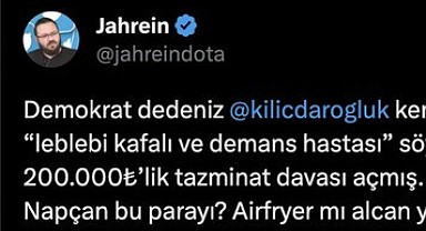 Kemal Kılıçdaroğlu, Jahrein'e dava açtı