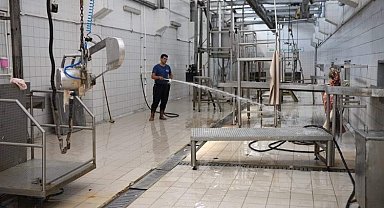Keşan Mezbahası'nda 482 adet kurban kesildi