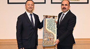 Kırgızistan Ankara Büyükelçisi'nden Konya'ya ziyaret