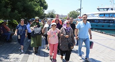 Kocaeli'de özel öğrencilerden İstanbul'a gezi