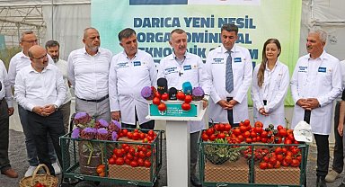 Kocaeli'de sebze ve meyveler topraksız tarımla yetiştiriliyor