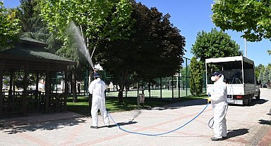 Konya Selçuklu'da haşare ilaçlamasına devam