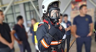 Malatya İtfaiyesi'nden uygulamalı eğitim
