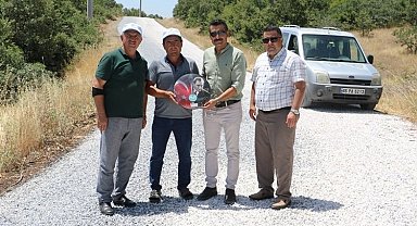 Manisa Büyükşehir Kırkağaç'ta yol konforunu arttırdı