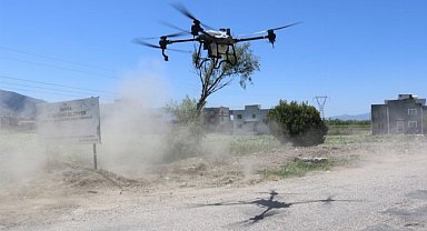 Manisa havadan ilaçlıyor