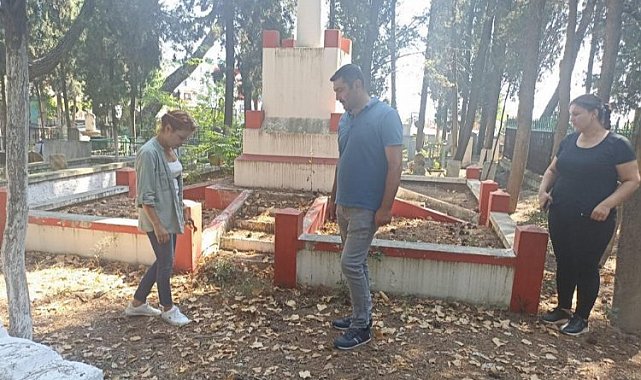 Manisa mezarlıklarında yoğun çalışma