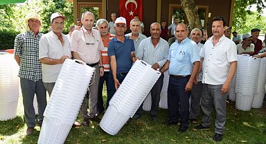 Manisa'da üreticilere sepetlerin dağıtımı sürüyor